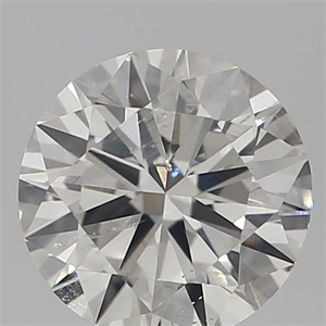 Picture of Natural Diamond 0.50 Carats, Round with Very Good Cut, I Color, SI2 Clarity and Certified by IGI