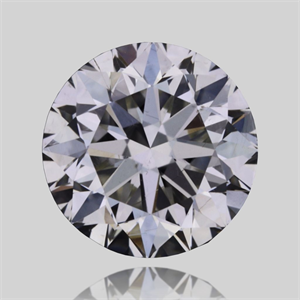 Picture of Natural Diamond 0.50 Carats, Round with Very Good Cut, K Color, SI2 Clarity and Certified by GIA