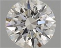 Natural Diamond 0.48 Carats, Round with Excellent Cut, J Color, SI1 Clarity and Certified by GIA