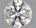 Natural Diamond 2.50 Carats, Round with Excellent Cut, G Color, SI2 Clarity and Certified by GIA