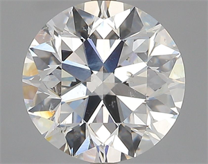 Picture of Natural Diamond 2.50 Carats, Round with Excellent Cut, G Color, SI2 Clarity and Certified by GIA