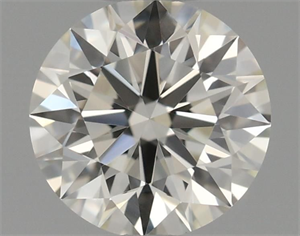 Picture of Natural Diamond 0.44 Carats, Round with Excellent Cut, I Color, VS1 Clarity and Certified by IGI