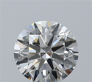 Picture of Natural Diamond 0.40 Carats, Round with Excellent Cut, H Color, VS1 Clarity and Certified by IGI