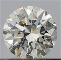 Natural Diamond 0.40 Carats, Round with Excellent Cut, G Color, VVS2 Clarity and Certified by GIA