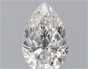 Natural Diamond 0.71 Carats, Pear with  Cut, F Color, VS2 Clarity and Certified by GIA