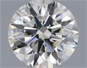 Natural Diamond 0.43 Carats, Round with Excellent Cut, I Color, VS1 Clarity and Certified by IGI