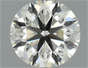 Natural Diamond 0.40 Carats, Round with Very Good Cut, J Color, VS2 Clarity and Certified by GIA