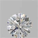 Natural Diamond 2.02 Carats, Round with Excellent Cut, H Color, VS2 Clarity and Certified by GIA