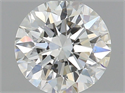 Natural Diamond 0.45 Carats, Round with Excellent Cut, I Color, SI1 Clarity and Certified by GIA