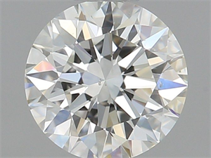 Picture of Natural Diamond 0.45 Carats, Round with Excellent Cut, I Color, SI1 Clarity and Certified by GIA