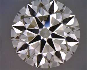 Picture of Natural Diamond 2.51 Carats, Round with Excellent Cut, K Color, VVS2 Clarity and Certified by GIA