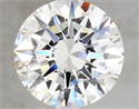 Natural Diamond 1.61 Carats, Round with Excellent Cut, G Color, VVS2 Clarity and Certified by GIA