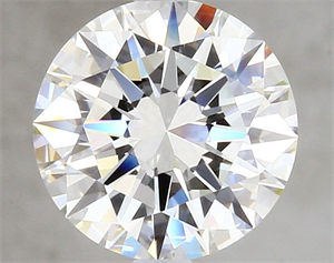 Picture of Natural Diamond 1.61 Carats, Round with Excellent Cut, G Color, VVS2 Clarity and Certified by GIA