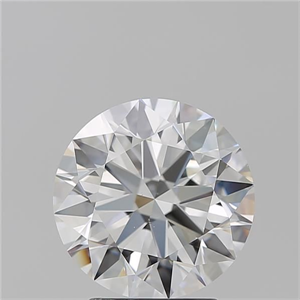 Picture of Natural Diamond 3.03 Carats, Round with Excellent Cut, D Color, VS1 Clarity and Certified by GIA