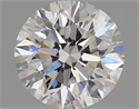 Natural Diamond 2.00 Carats, Round with Excellent Cut, F Color, VS2 Clarity and Certified by GIA