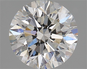 Picture of Natural Diamond 2.00 Carats, Round with Excellent Cut, F Color, VS2 Clarity and Certified by GIA