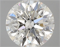 Natural Diamond 0.43 Carats, Round with Excellent Cut, I Color, VS1 Clarity and Certified by GIA