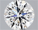 Natural Diamond 0.40 Carats, Round with Very Good Cut, H Color, SI1 Clarity and Certified by GIA