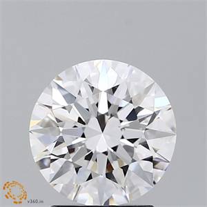 Picture of Natural Diamond 1.80 Carats, Round with Excellent Cut, D Color, IF Clarity and Certified by GIA