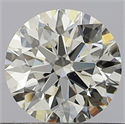 Natural Diamond 0.41 Carats, Round with Excellent Cut, I Color, VS2 Clarity and Certified by GIA