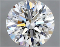 Natural Diamond 0.41 Carats, Round with Excellent Cut, G Color, VS2 Clarity and Certified by GIA