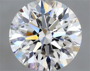 Picture of Natural Diamond 0.41 Carats, Round with Excellent Cut, G Color, VS2 Clarity and Certified by GIA