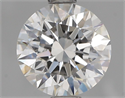 Natural Diamond 1.33 Carats, Round with Excellent Cut, F Color, IF Clarity and Certified by GIA