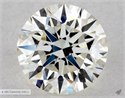 Natural Diamond 0.50 Carats, Round with Excellent Cut, K Color, VVS2 Clarity and Certified by GIA