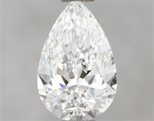 Picture of Natural Diamond 0.80 Carats, Pear with  Cut, D Color, VVS2 Clarity and Certified by GIA