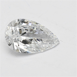 Picture of Natural Diamond 1.01 Carats, Pear with  Cut, D Color, VS1 Clarity and Certified by GIA