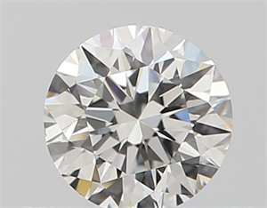 Picture of Natural Diamond 0.40 Carats, Round with Excellent Cut, G Color, VS1 Clarity and Certified by GIA