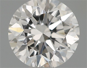 Picture of Natural Diamond 0.40 Carats, Round with Excellent Cut, E Color, SI1 Clarity and Certified by IGI