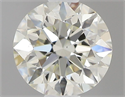 Natural Diamond 0.40 Carats, Round with Excellent Cut, I Color, VS1 Clarity and Certified by IGI