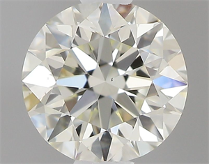 Picture of Natural Diamond 0.40 Carats, Round with Excellent Cut, I Color, VS1 Clarity and Certified by IGI