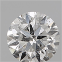 Natural Diamond 0.51 Carats, Round with Very Good Cut, G Color, I1 Clarity and Certified by GIA