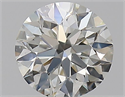 Natural Diamond 0.40 Carats, Round with Excellent Cut, I Color, VS2 Clarity and Certified by GIA