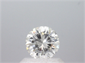 Natural Diamond 0.65 Carats, Round with Good Cut, J Color, SI1 Clarity and Certified by GIA