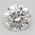 Natural Diamond 0.40 Carats, Round with Excellent Cut, H Color, VVS1 Clarity and Certified by GIA