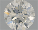 Natural Diamond 0.70 Carats, Round with Good Cut, J Color, SI2 Clarity and Certified by GIA