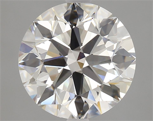 Picture of Natural Diamond 3.32 Carats, Round with Excellent Cut, K Color, VS1 Clarity and Certified by GIA