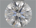 Natural Diamond 0.40 Carats, Round with Excellent Cut, E Color, I1 Clarity and Certified by GIA