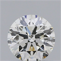 Natural Diamond 0.40 Carats, Round with Excellent Cut, G Color, VS2 Clarity and Certified by IGI