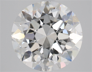 Picture of Natural Diamond 3.01 Carats, Round with Very Good Cut, F Color, VVS2 Clarity and Certified by GIA