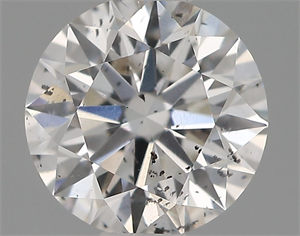 Picture of Natural Diamond 0.55 Carats, Round with Excellent Cut, E Color, SI2 Clarity and Certified by IGI