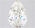 Natural Diamond 1.72 Carats, Pear with  Cut, I Color, VS1 Clarity and Certified by GIA