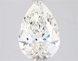 Picture of Natural Diamond 1.72 Carats, Pear with  Cut, I Color, VS1 Clarity and Certified by GIA