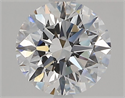 Natural Diamond 1.52 Carats, Round with Excellent Cut, D Color, VVS2 Clarity and Certified by GIA