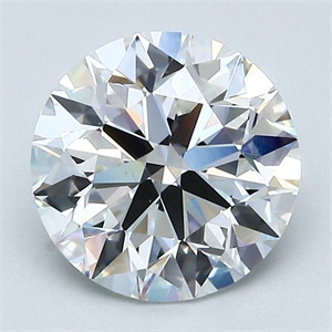 Picture of Natural Diamond 2.31 Carats, Round with Excellent Cut, G Color, VS1 Clarity and Certified by GIA