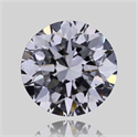 Natural Diamond 0.50 Carats, Round with Very Good Cut, I Color, VVS2 Clarity and Certified by GIA