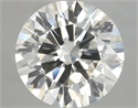 Natural Diamond 6.08 Carats, Round with Excellent Cut, K Color, VVS1 Clarity and Certified by IGI